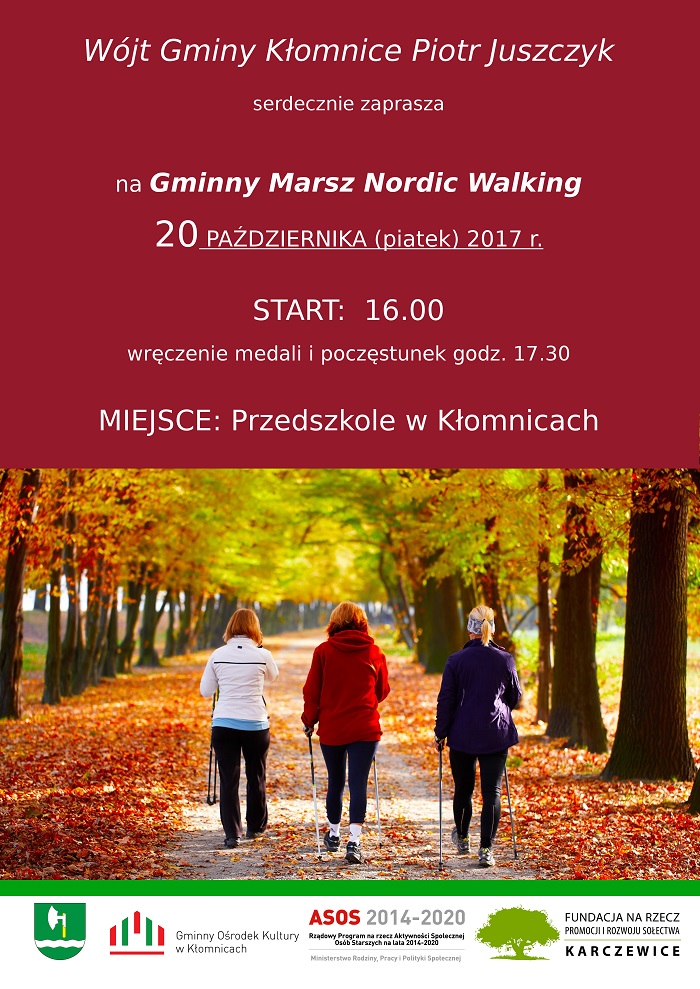 Gminny Marsz Nordic Walking